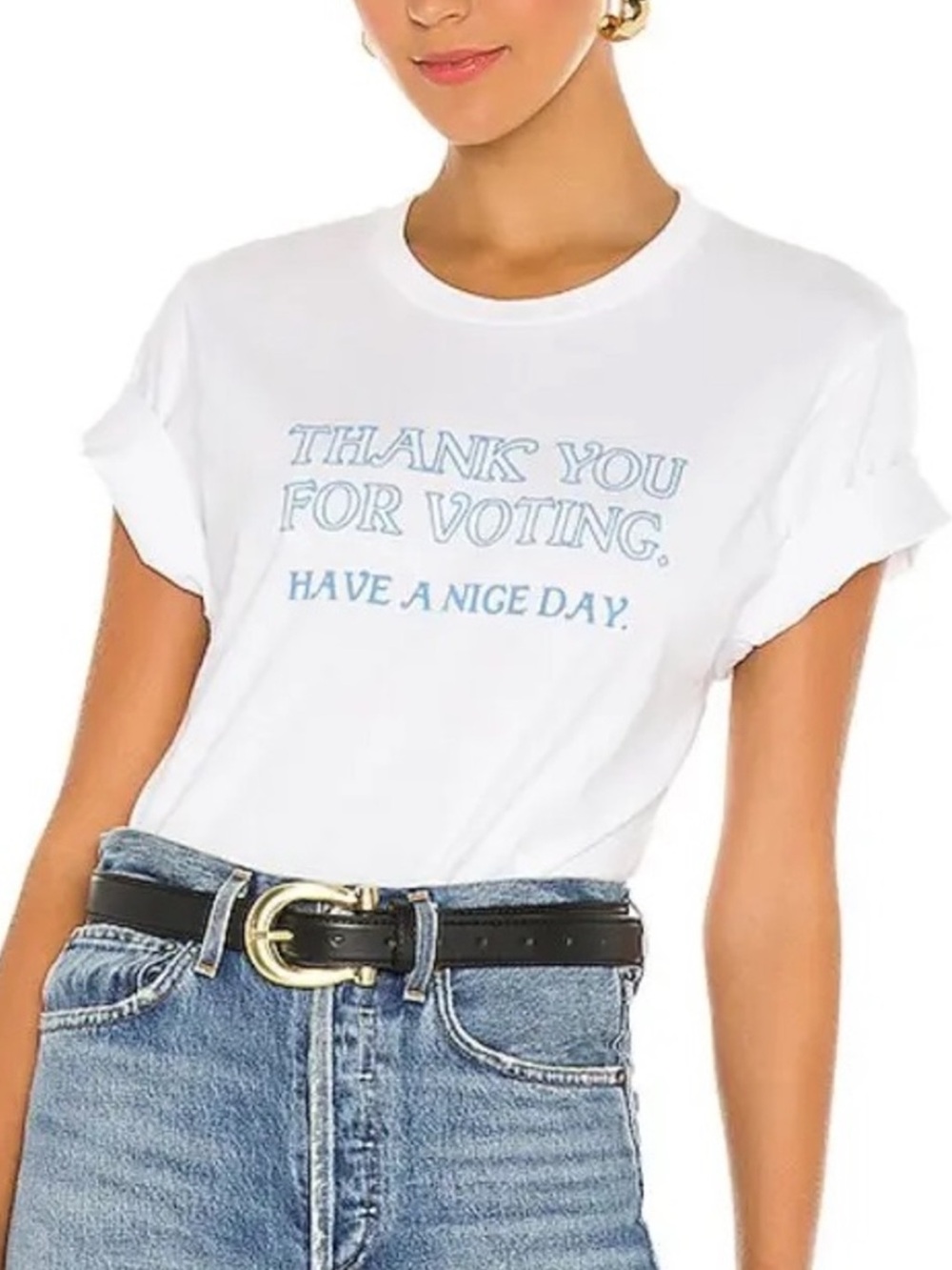 Lovers + Friends Thank You For Voting T-Shirt